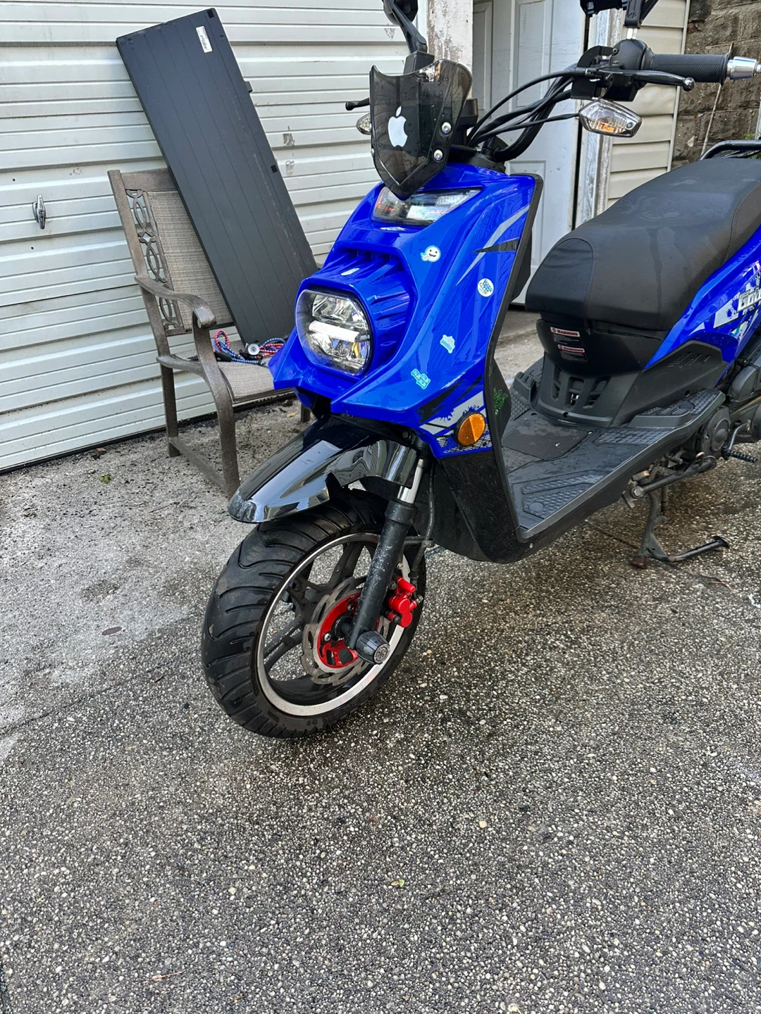 Blue Tao Tao ATM50-A1 Scooter motorcycle