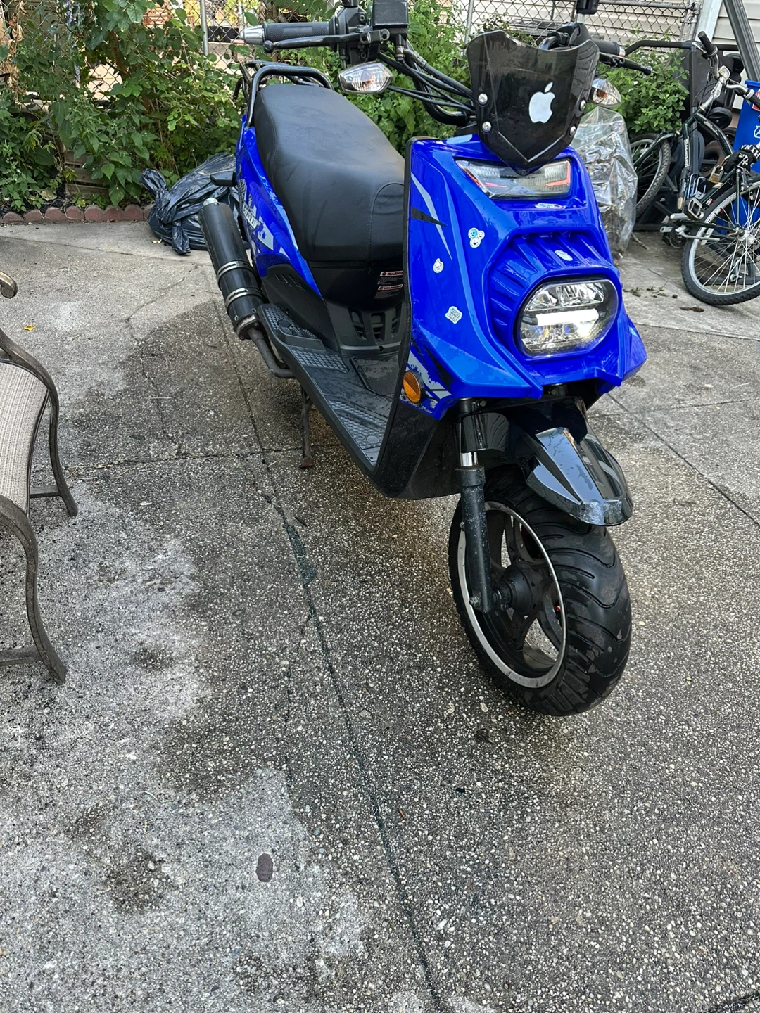 Blue Tao Tao ATM50-A1 Scooter motorcycle - photo 3