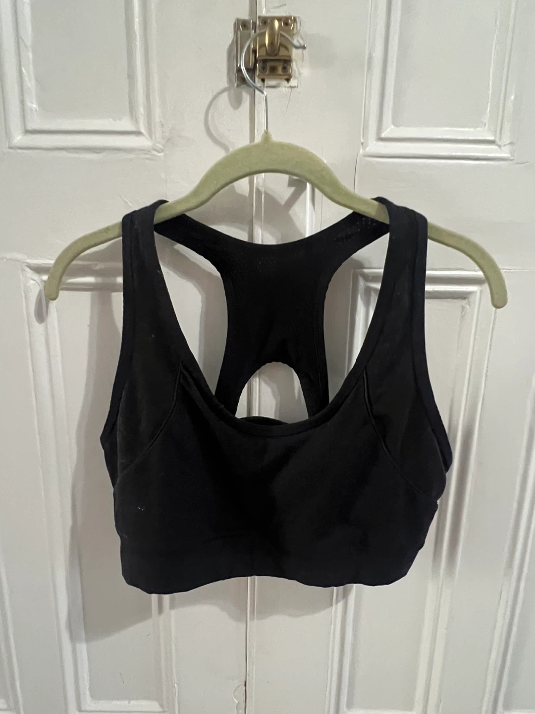 Bally Total Fitness Black Sports Bra - XL