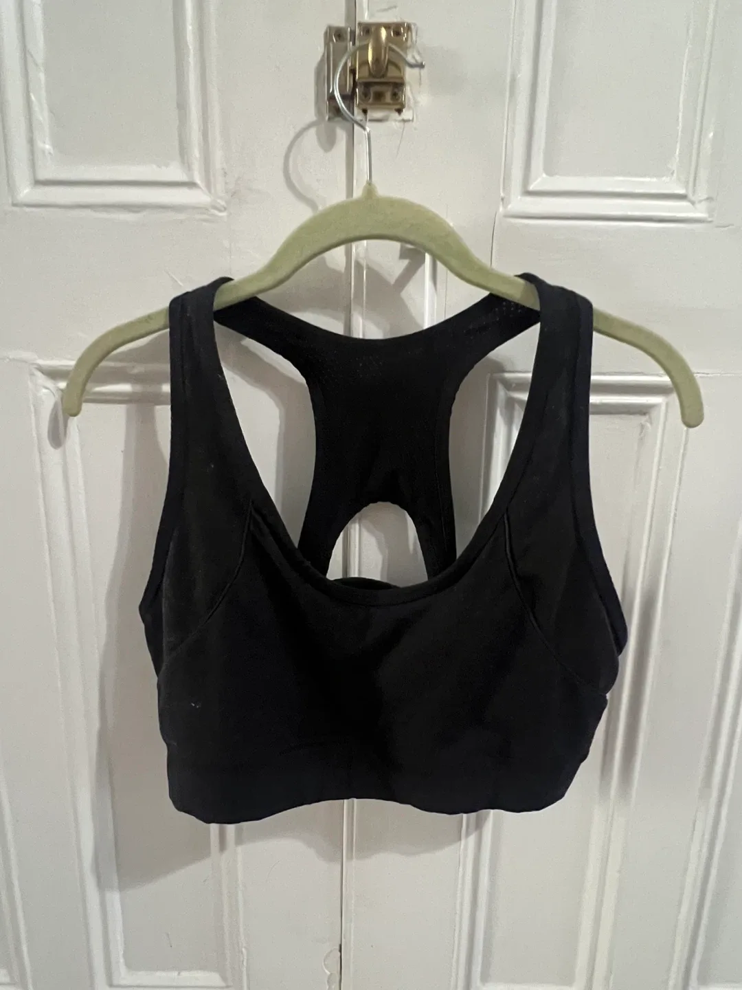 Bally Total Fitness Black Sports Bra - XL thumbnail