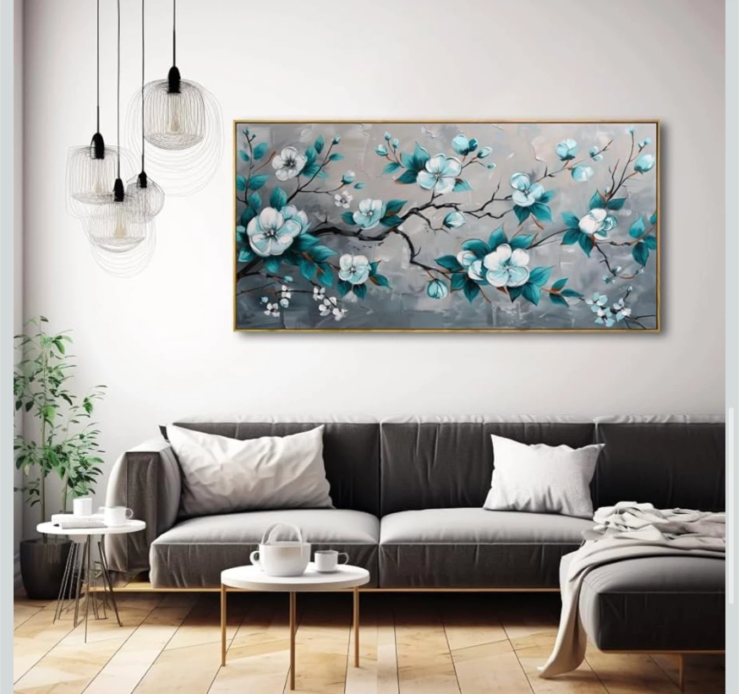 Rustic Flowers Wall Decor, 60CMx120CM - photo 3