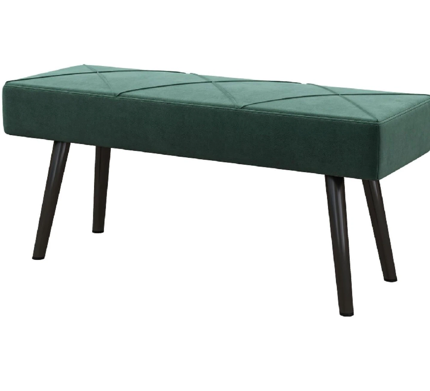 HOMCOM 39” Upholstered Bench - photo 2