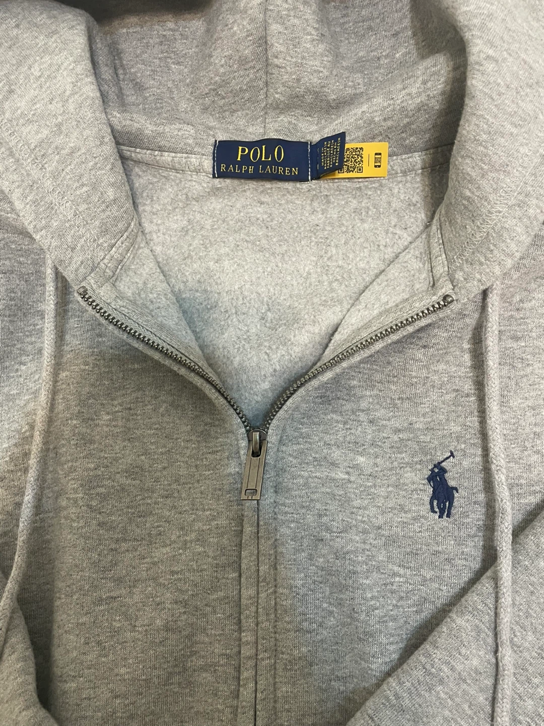Polo Ralph Lauren Grey Full Zip Hoodie - photo 2