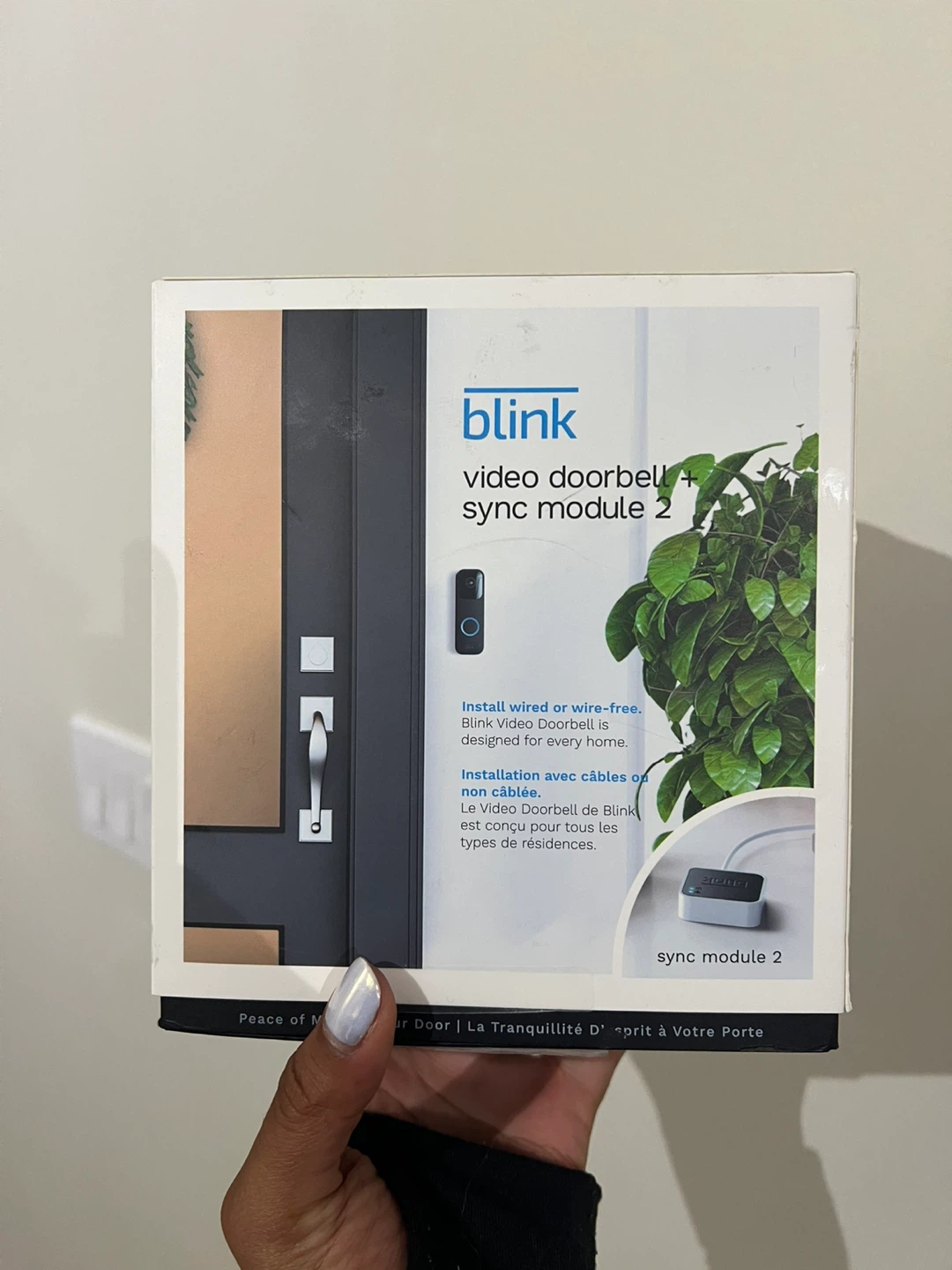 Blink Video Doorbell + Mounting Bracket