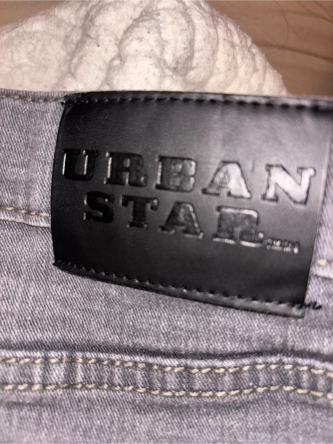 Urban Star Grey Denim Jeans - Size 34x31 - photo 5
