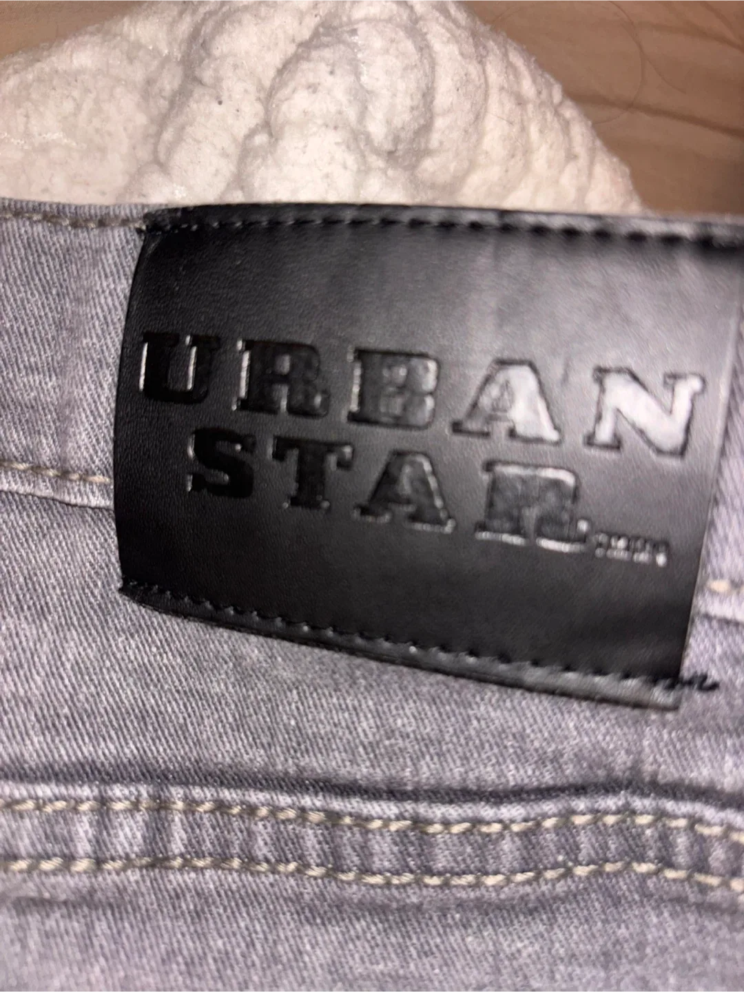 Urban Star Grey Denim Jeans - Size 34x31 image indicator(5)
