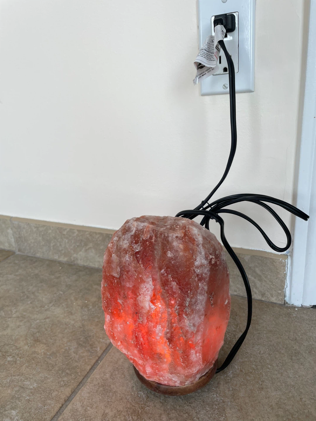Himalayan Salt Crystal Lamp