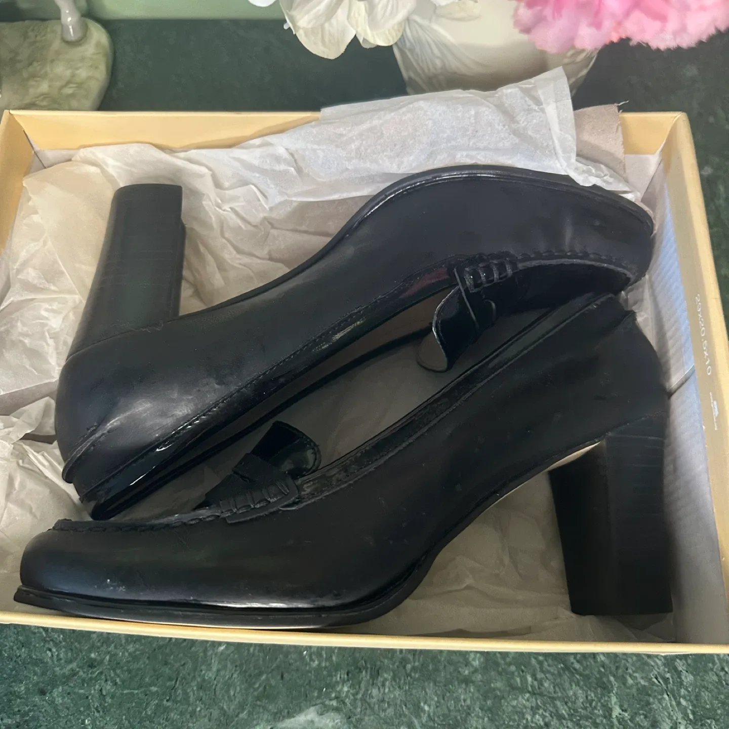 Michael Michael Kors Black Heels Size 7 image indicator(2)