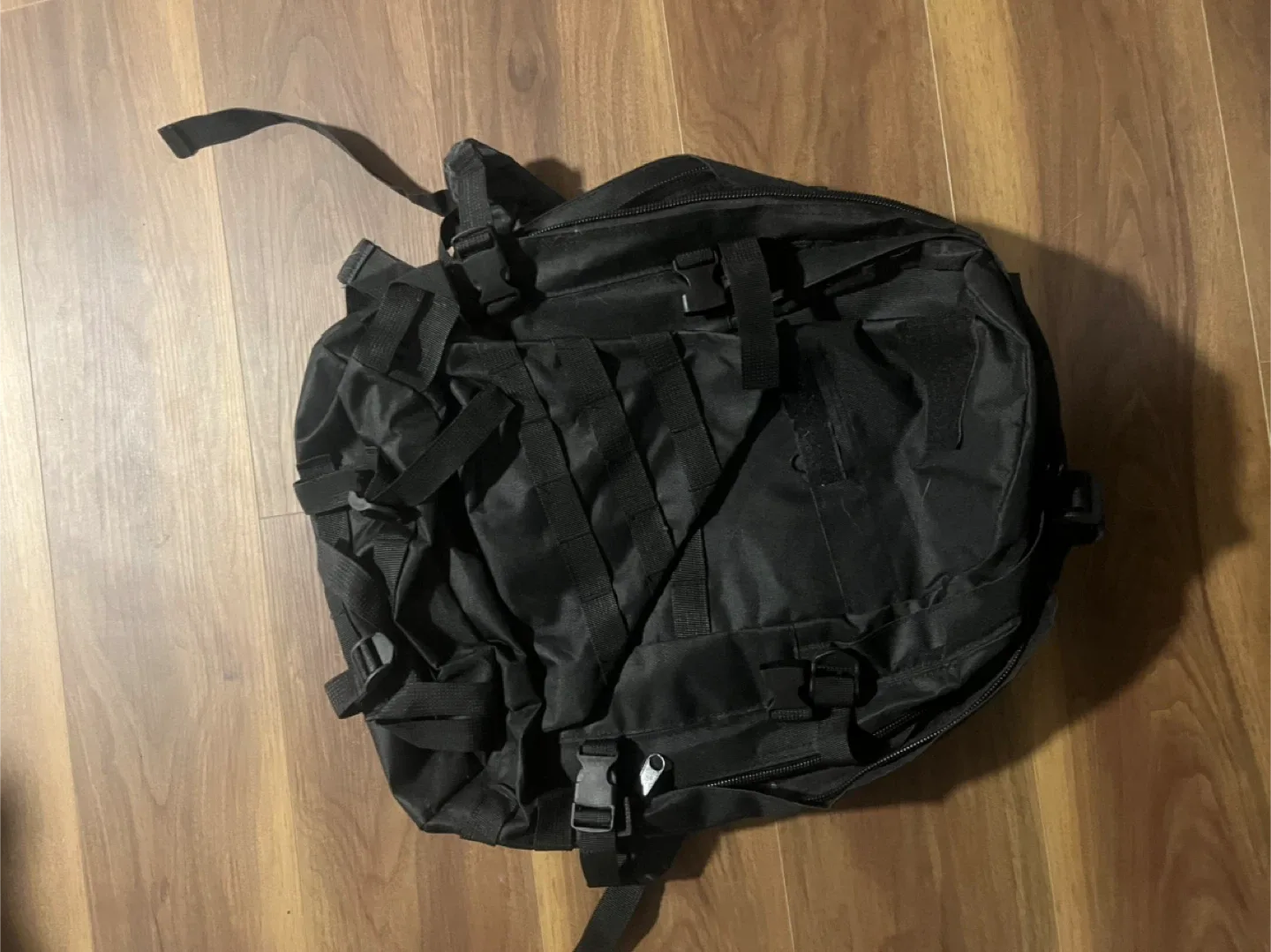 Black Tactical Backpack
