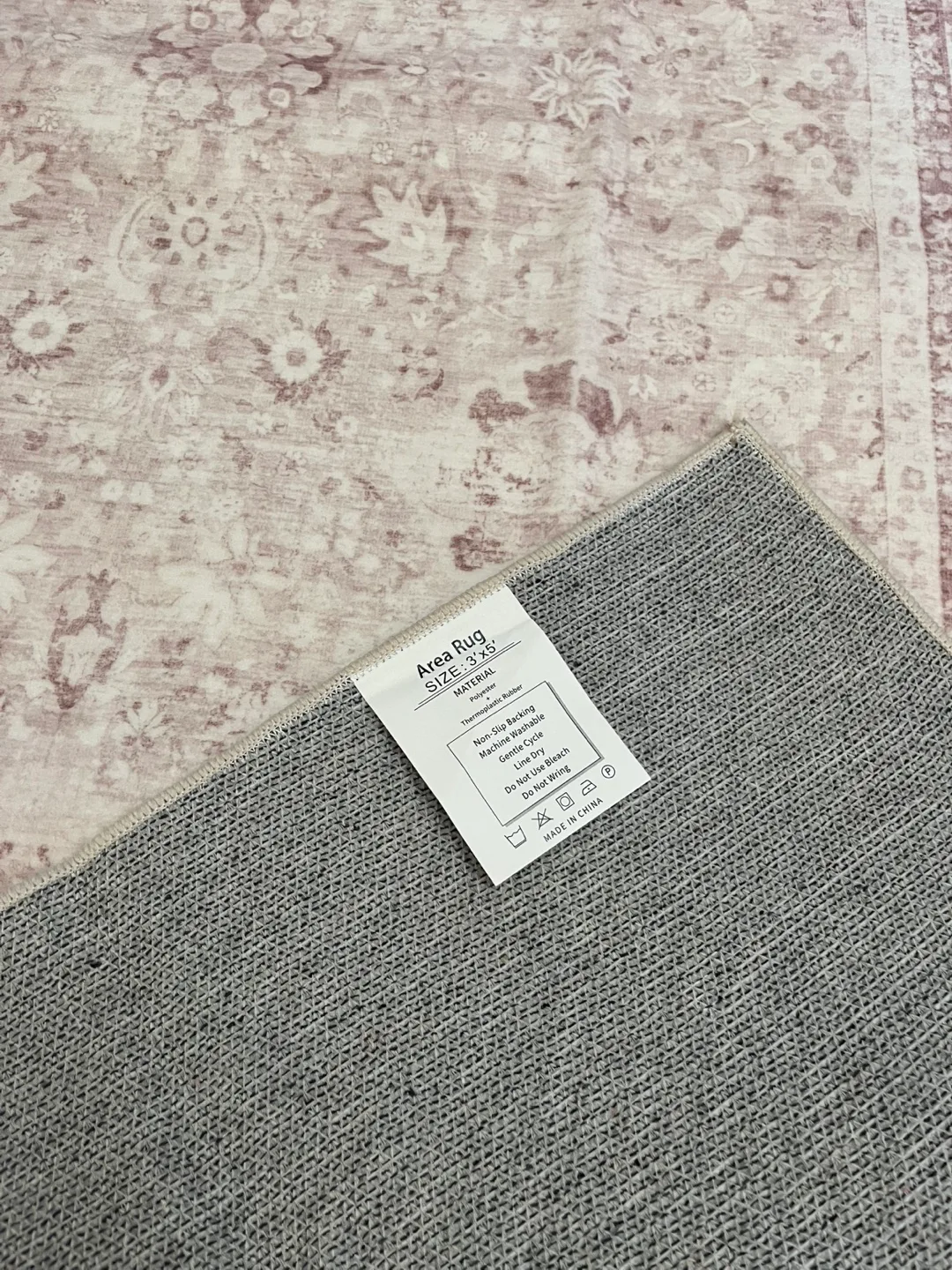 🌸Brand New 3x5ft Pink Area Rug image indicator(2)