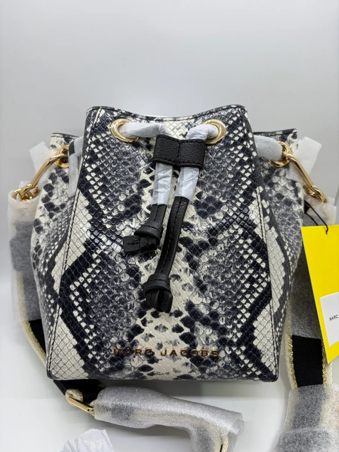 Marc Jacobs Snakeskin Bucket Bag