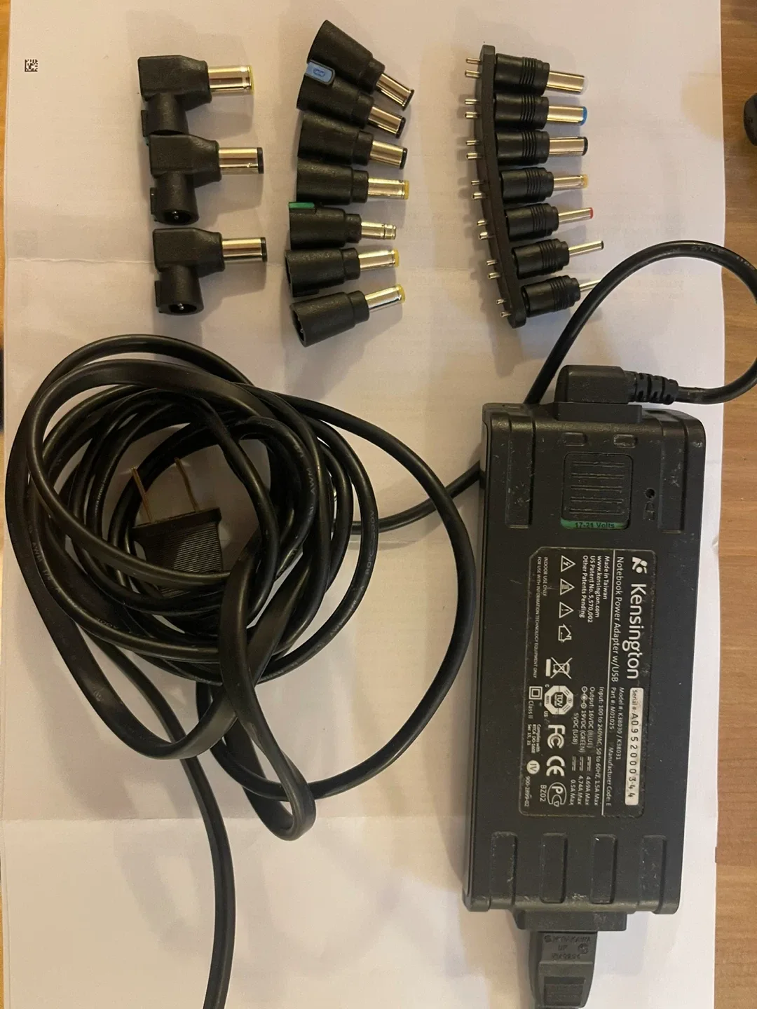 Kensington Notebook Power Adapter w/ USB