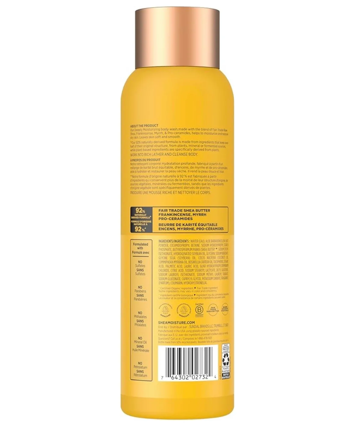 Shea Moisture Deeply Moisturizing Body Wash, 532 ml image indicator(3)