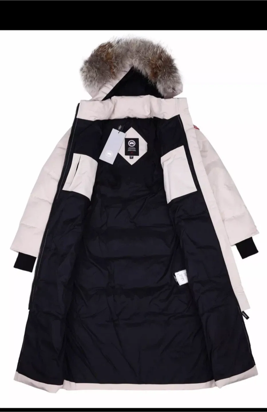 Canada Goose Padded Down Coat - Size xl and 2xl image indicator(3)