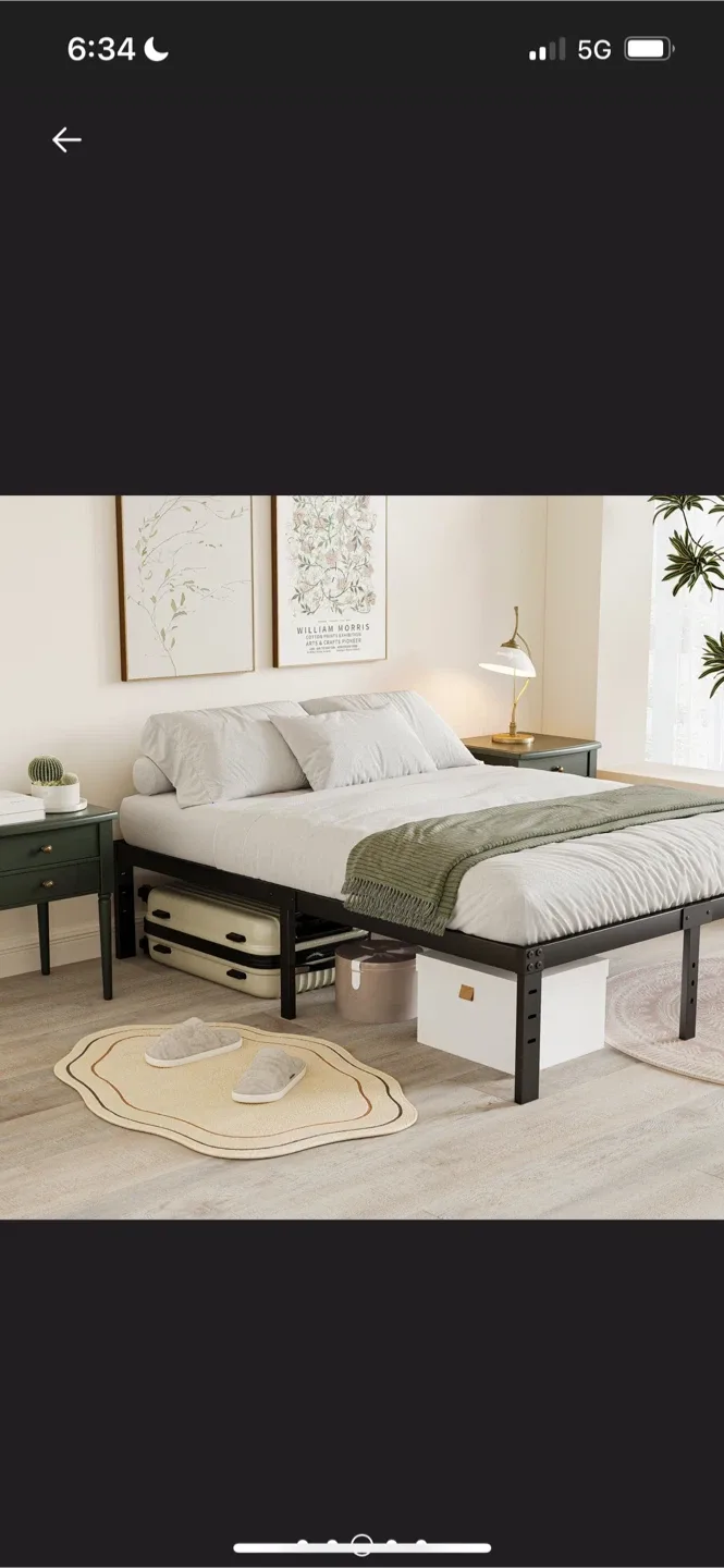 Brand New Twin Size Metal Bed Frame image indicator(5)