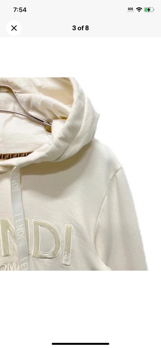 Authentic Fendi Roma Women's Hoodie - photo 2