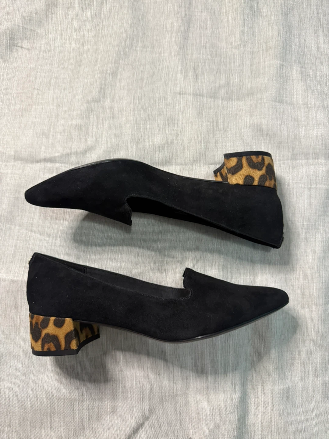 Anne Klein Black Suede Heel