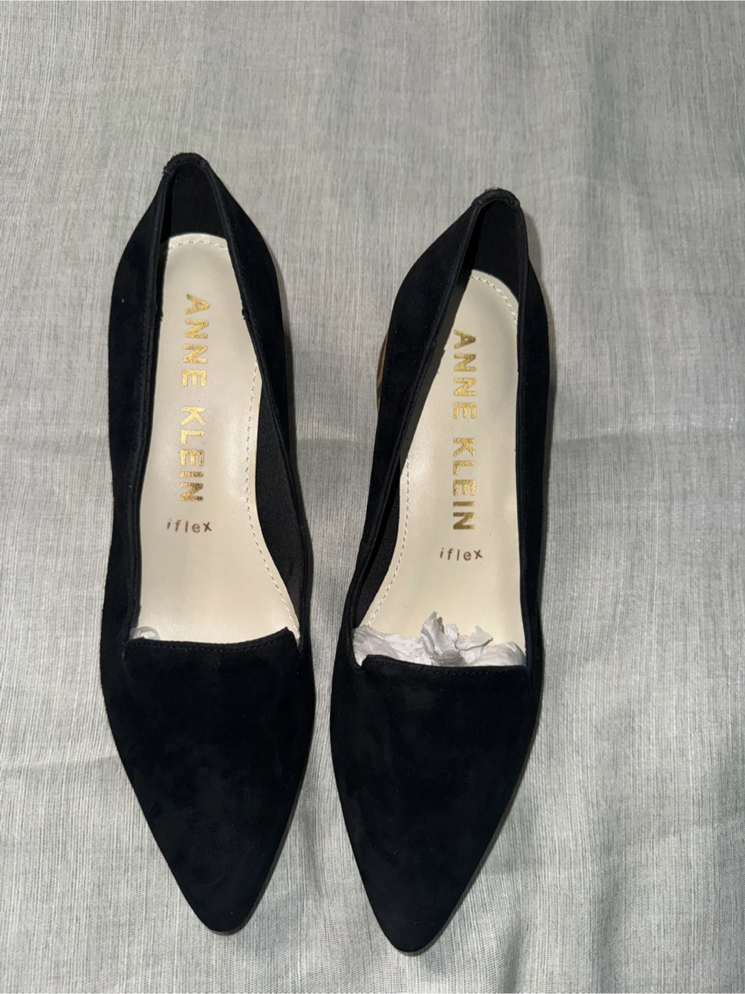 Anne Klein Black Suede Heel - photo 4
