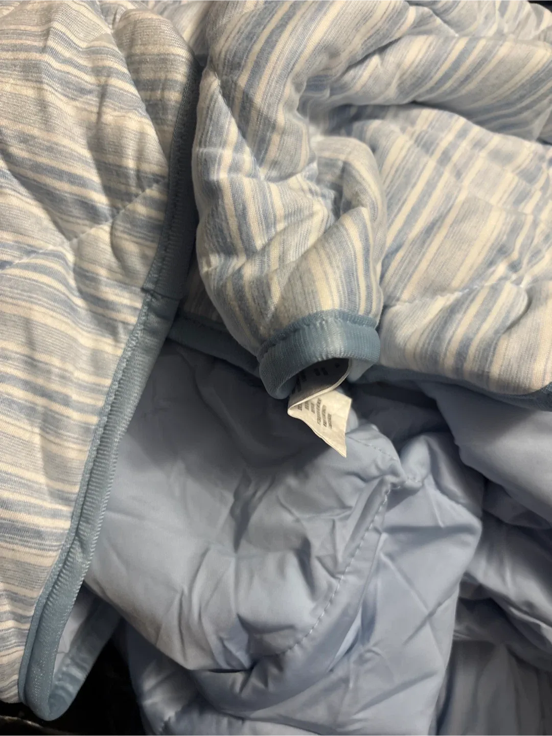 NWOT London Fog Supply throw- Blue thumbnail