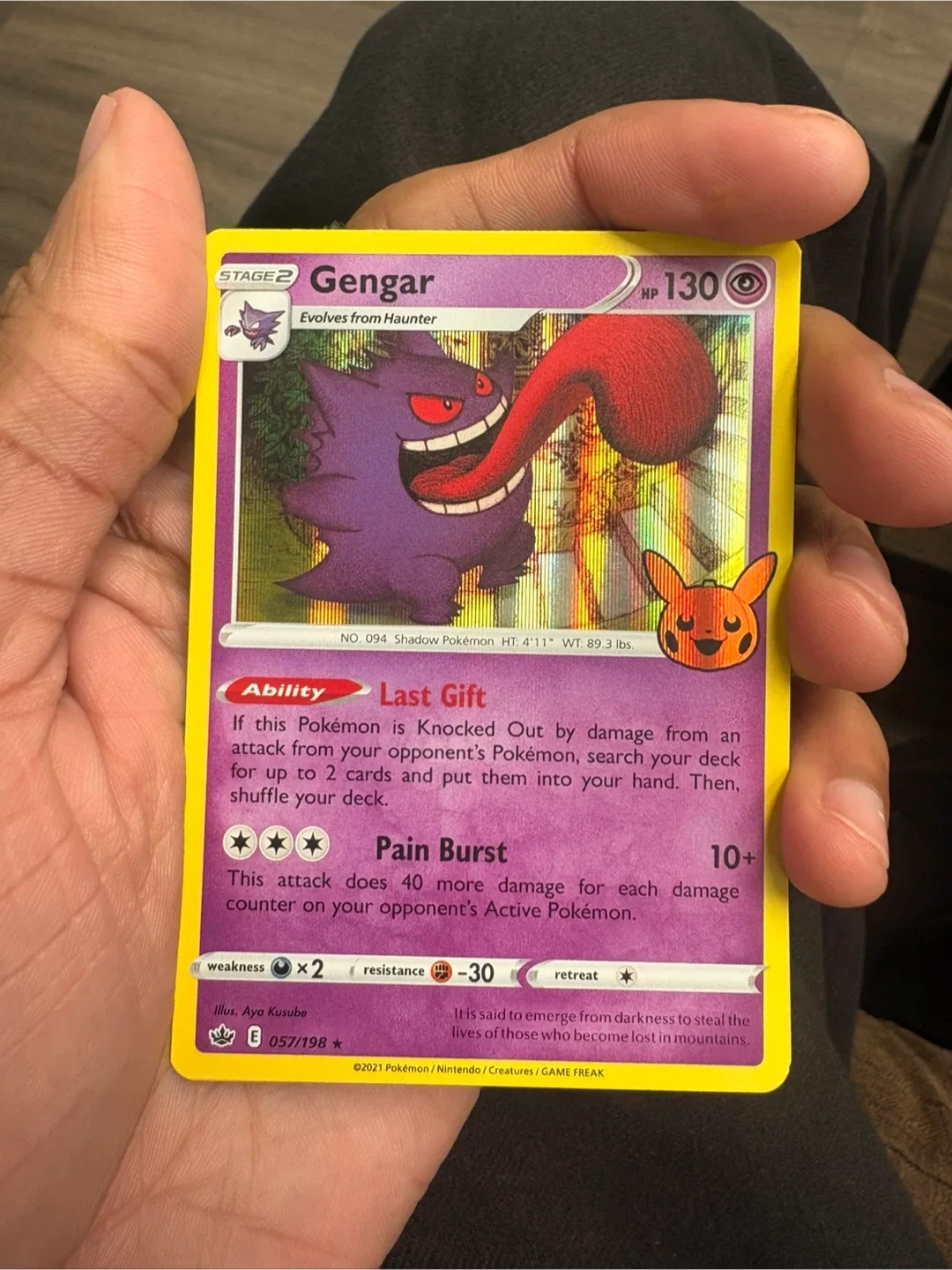 Pokemon Cards - Gengar, Darkrai, Chandelure image indicator(4)