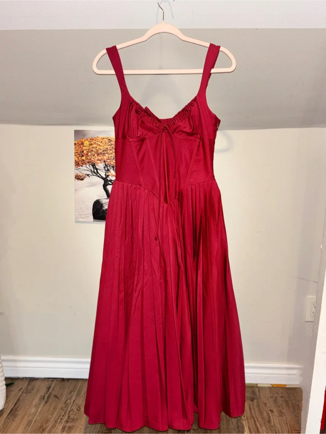Babyboo Natassia dress- Burgundy image indicator(4)