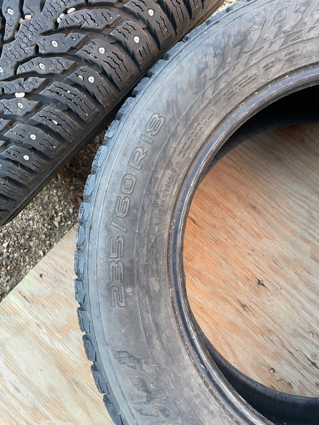 Set of 4 Winter Tires 235/60R18 - photo 2