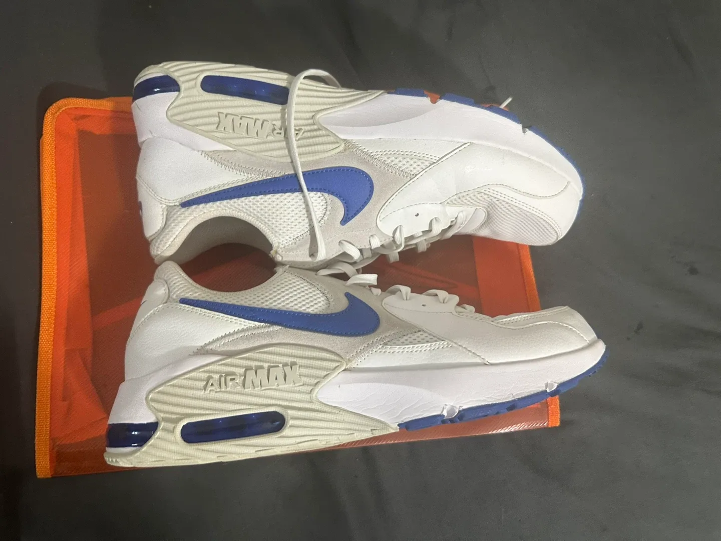 Nike Air Max Sneakers - White & Blue image indicator(10)