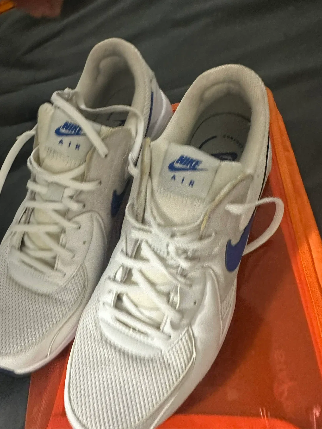 Nike Air Max Sneakers - White & Blue image indicator(3)