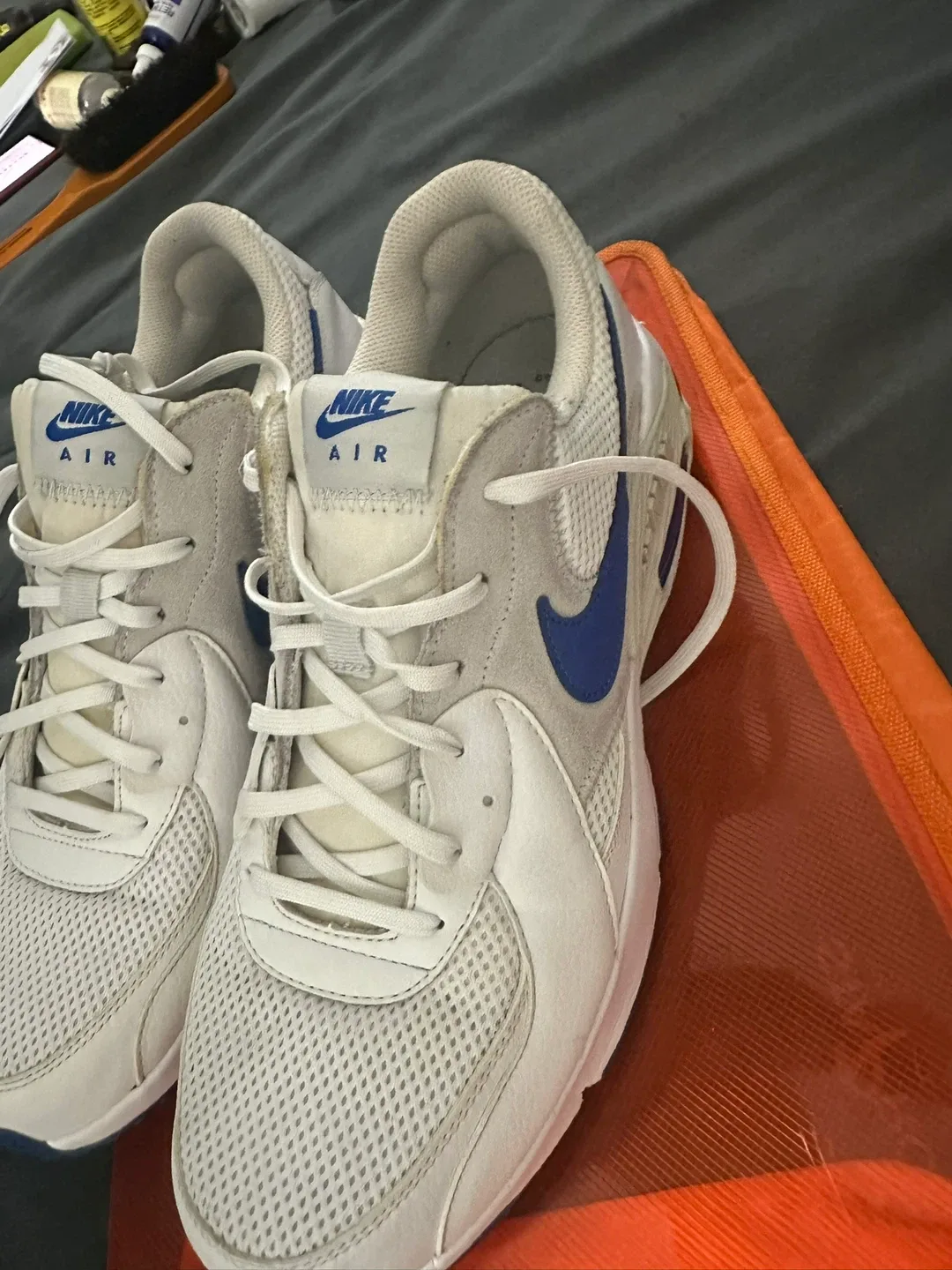 Nike Air Max Sneakers - White & Blue image indicator(2)