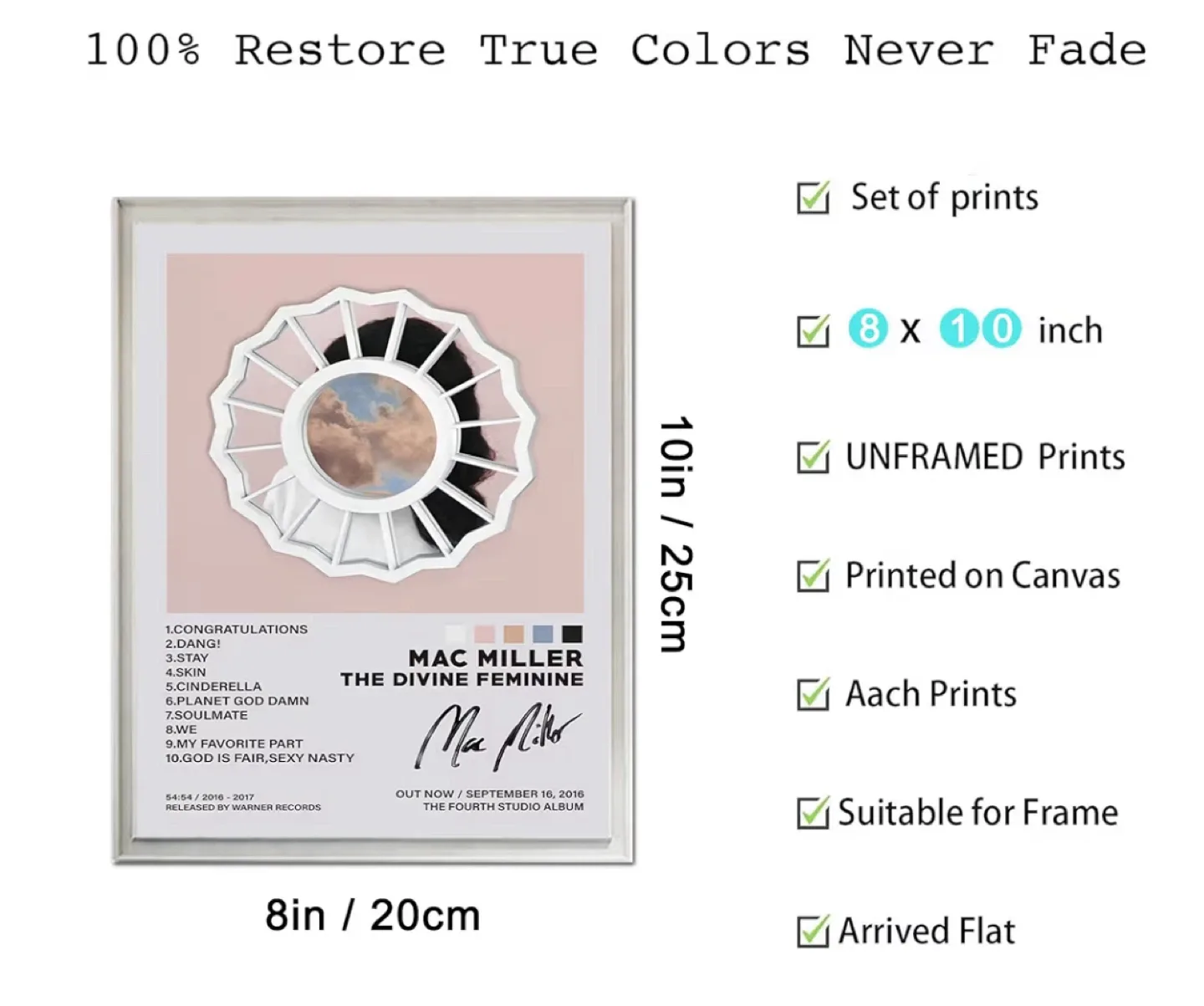 Mac Miller Album Prints - Set of 9 (8x10 inch) image indicator(2)