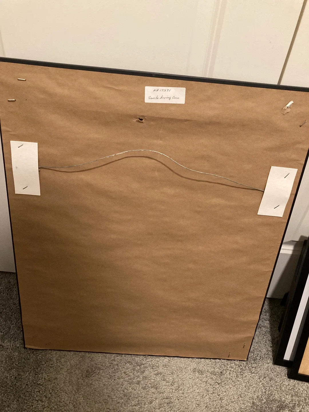 Framed Santa Painting image indicator(4)