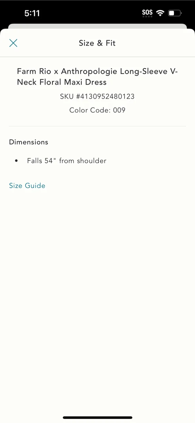 BNWT Farm Rio Floral Maxi Dress XS image indicator(7)