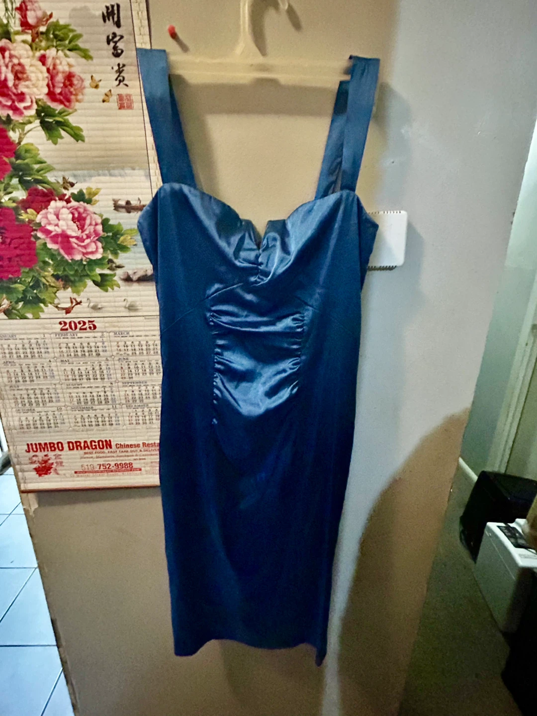 Le Chateau Blue Dress - Size One
