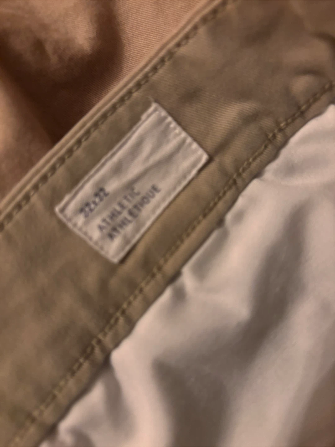 GAP Athletic Khaki Pants - 32x32 - photo 4