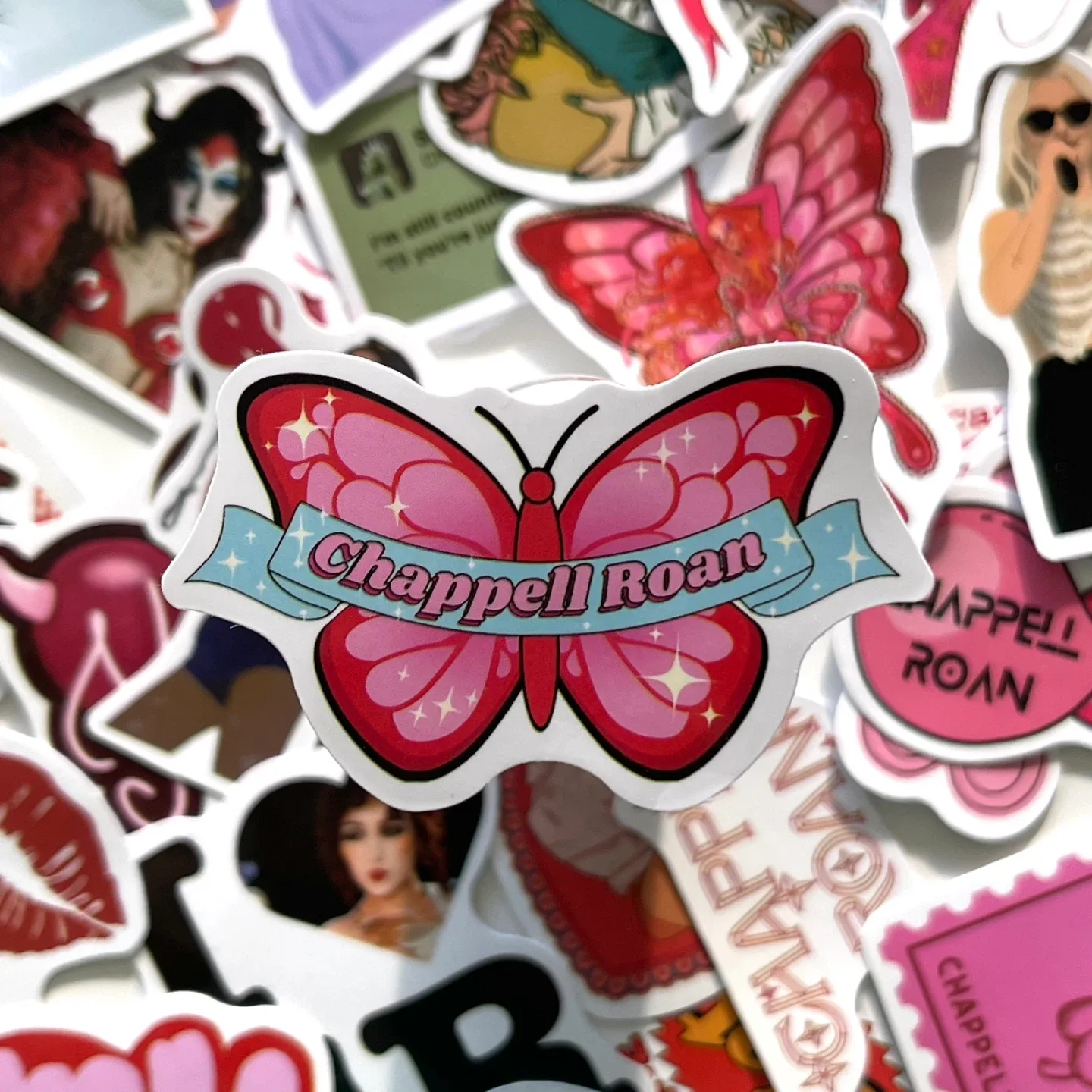 Pack of 57 Chappell Roan Stickers image indicator(5)