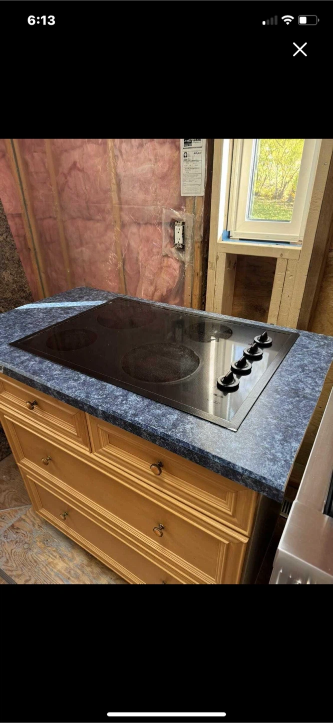 Black Electric Cooktop - photo 2