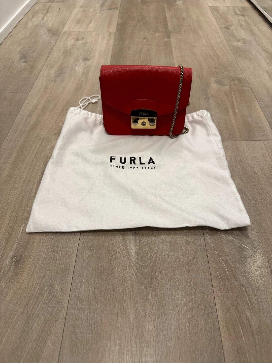 Furla Metropolis Mini Crossbody Bag - Red - photo 2