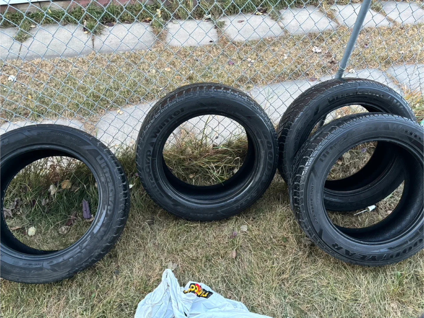 Set of 4 Winter Tires 235/55R18 thumbnail