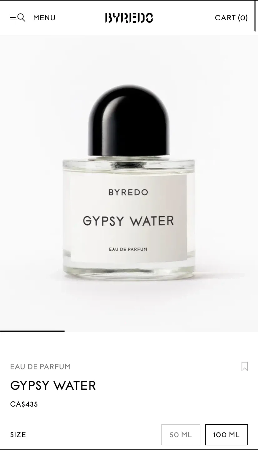 Byredo Gypsy Water Eau de Parfum 100Ml image indicator(5)