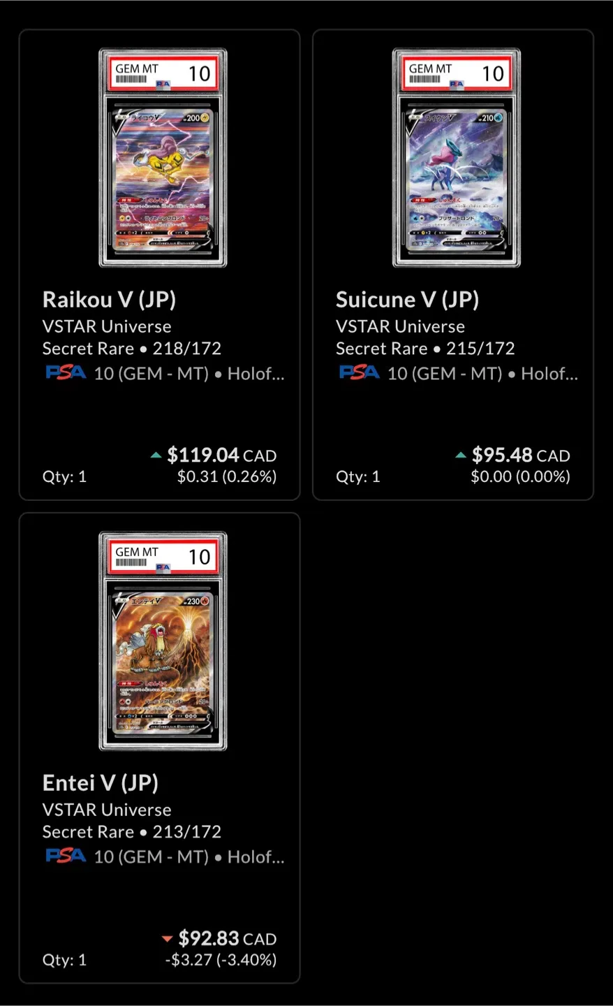 WTB 151/cz jpn pokemon psa10 slabs image indicator(4)