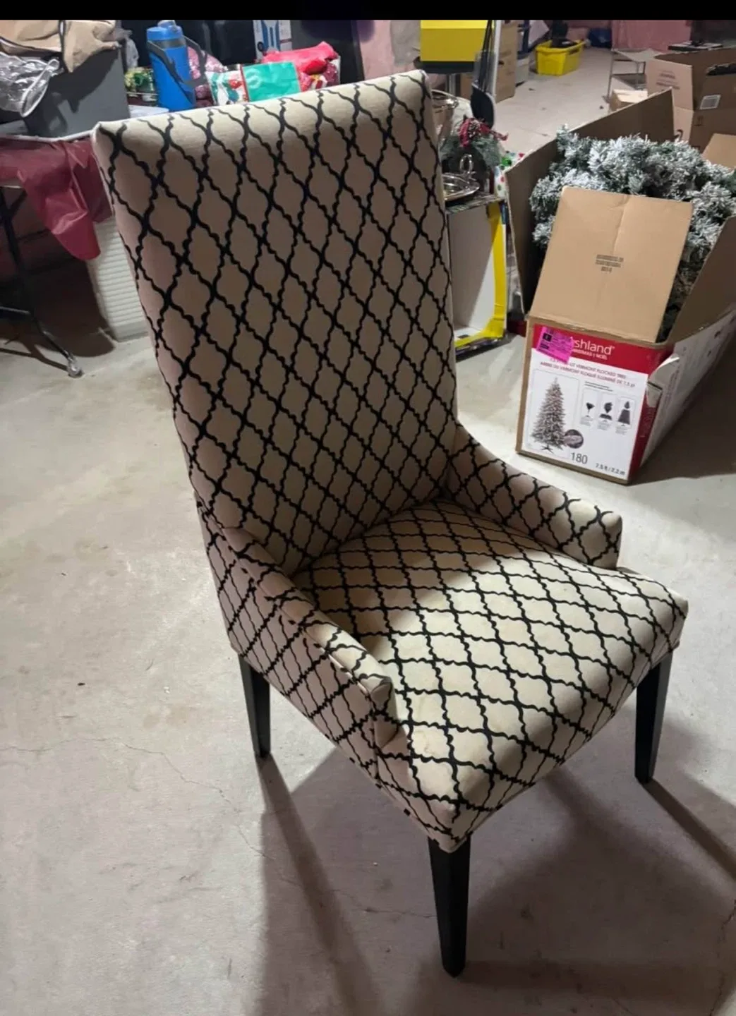 Patterned Dining Chair image indicator(2)