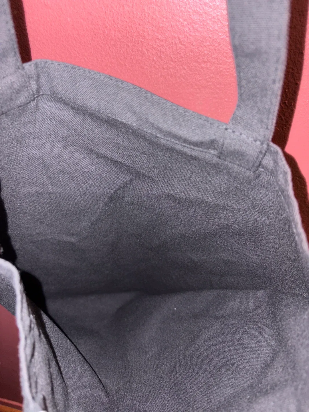 NEW Black "Don't Touch My Bag" canvas Tote Bag image indicator(3)