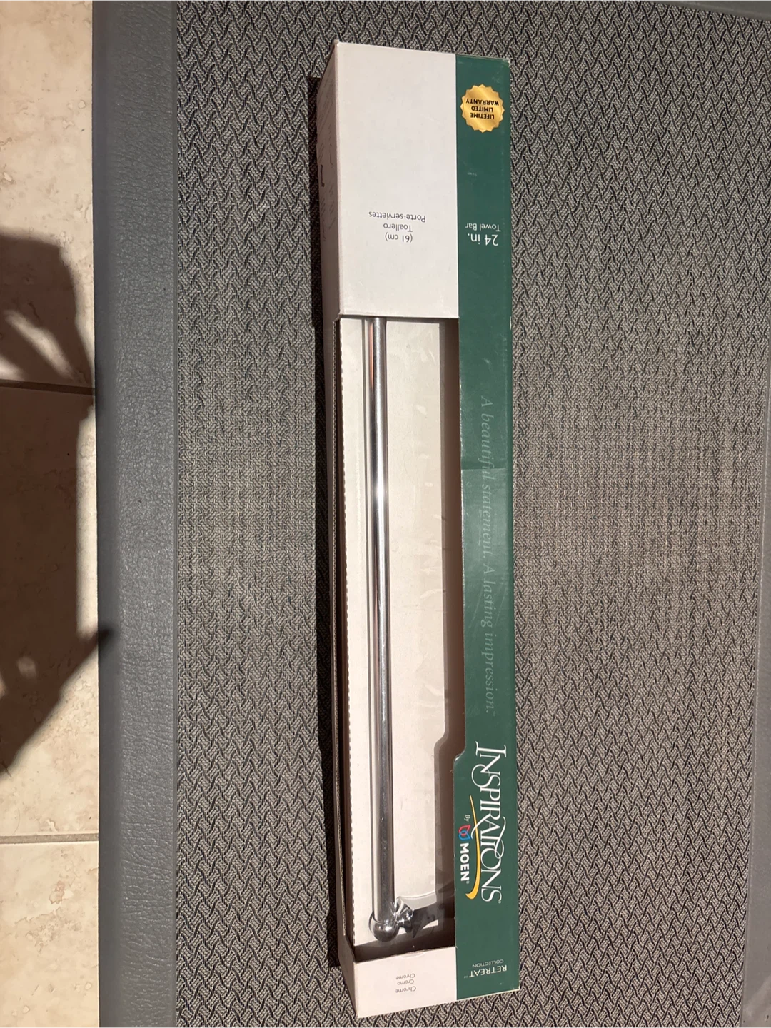 Moen Inspirations 24-in Towel Bar - New in Box!