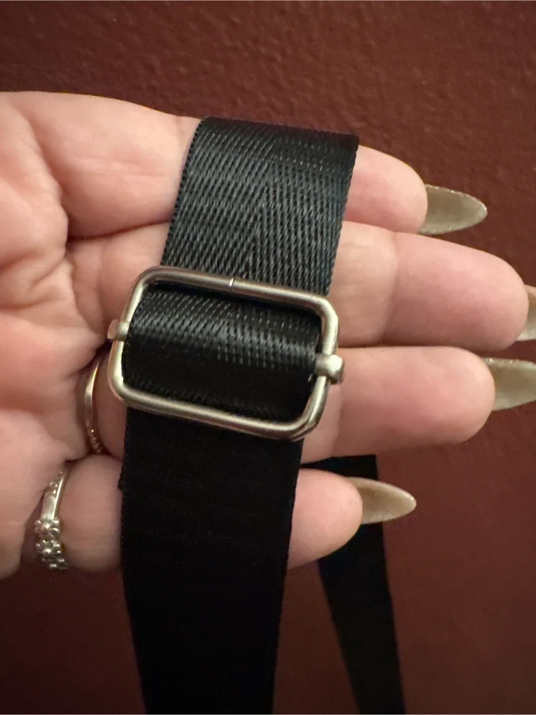 NEW Black 'Don't Touch My Bag' Crossbody Bag image indicator(3)