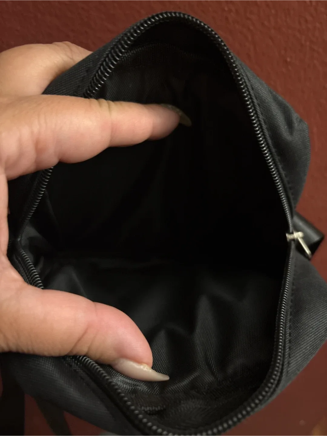 NEW Black 'Don't Touch My Bag' Crossbody Bag image indicator(5)