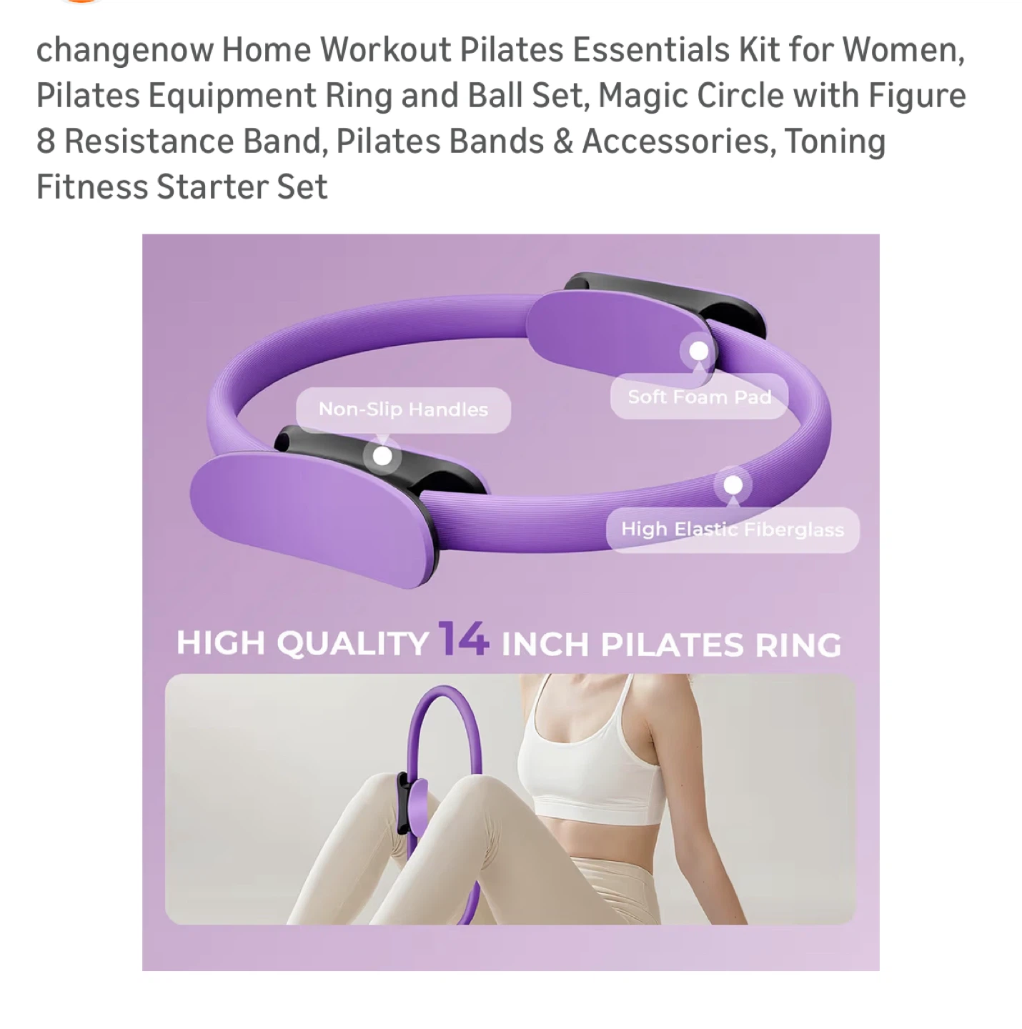 Brand new Home Workout Pilates Essentials Kit - photo 3