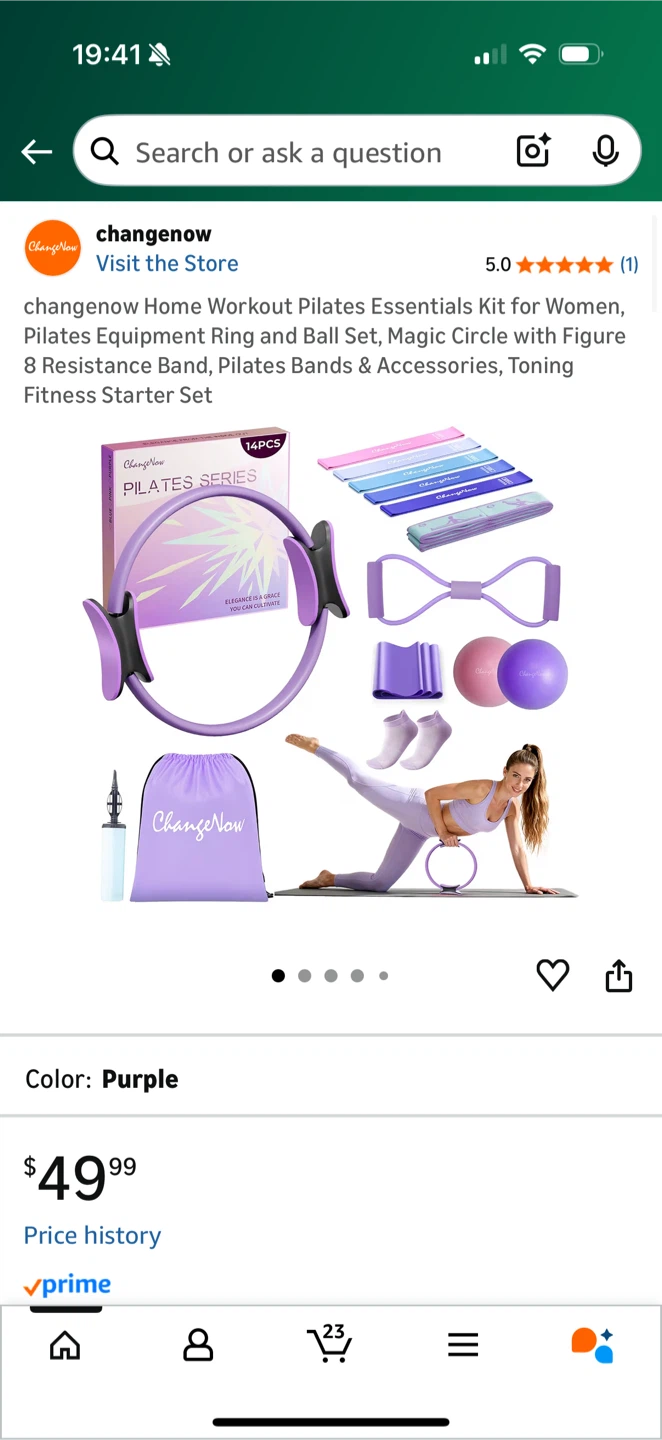 Brand new Home Workout Pilates Essentials Kit