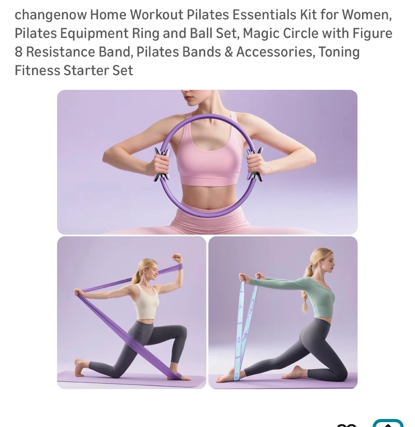 Brand new Home Workout Pilates Essentials Kit - photo 5