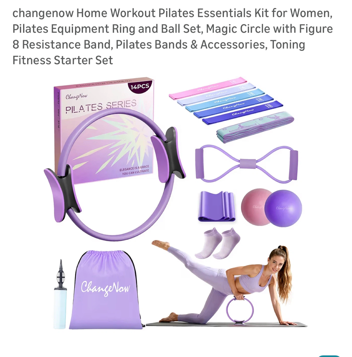 Brand new Home Workout Pilates Essentials Kit - photo 2