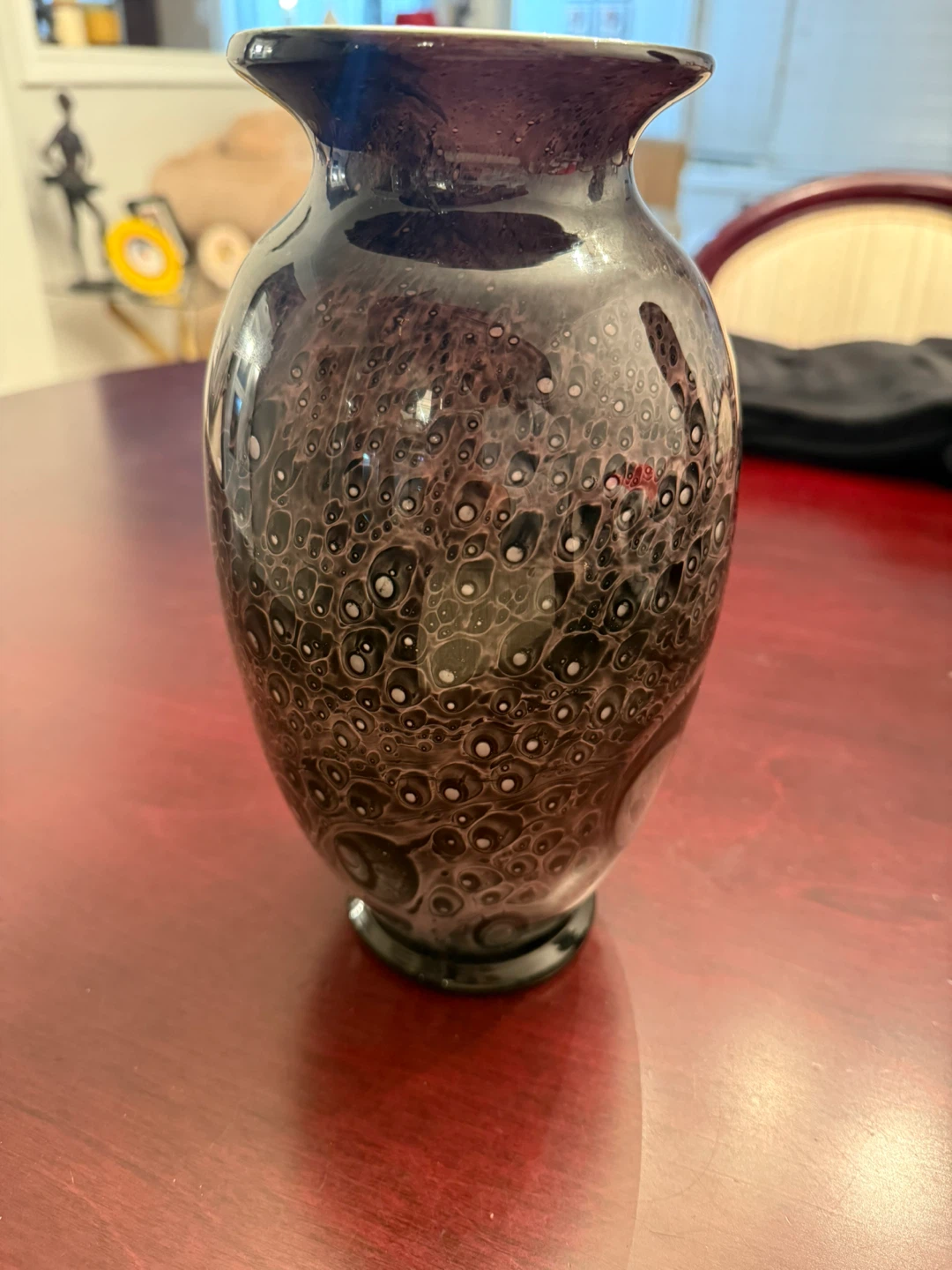 Decorative Dark Purple Vase